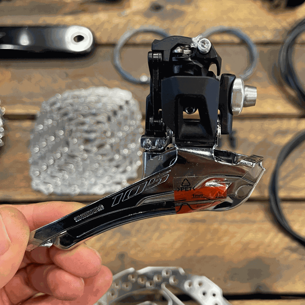 Grupo de Peças Shimano Original 105 Mecânico de 12 Velocidades