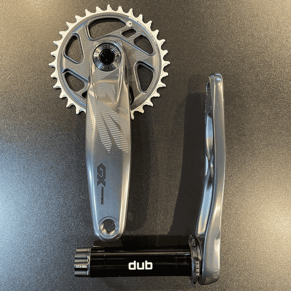 Pedivela Sram Original GX Eagle Boost 148 DUB 12v Preto Lunar - 32D