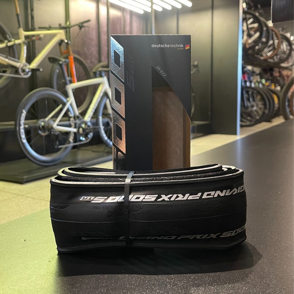 Grand Prix 5000 S TR 700x25C 走行635km Pneu Speed Continental Grand Prix 5000 S TR Tubeless Preto