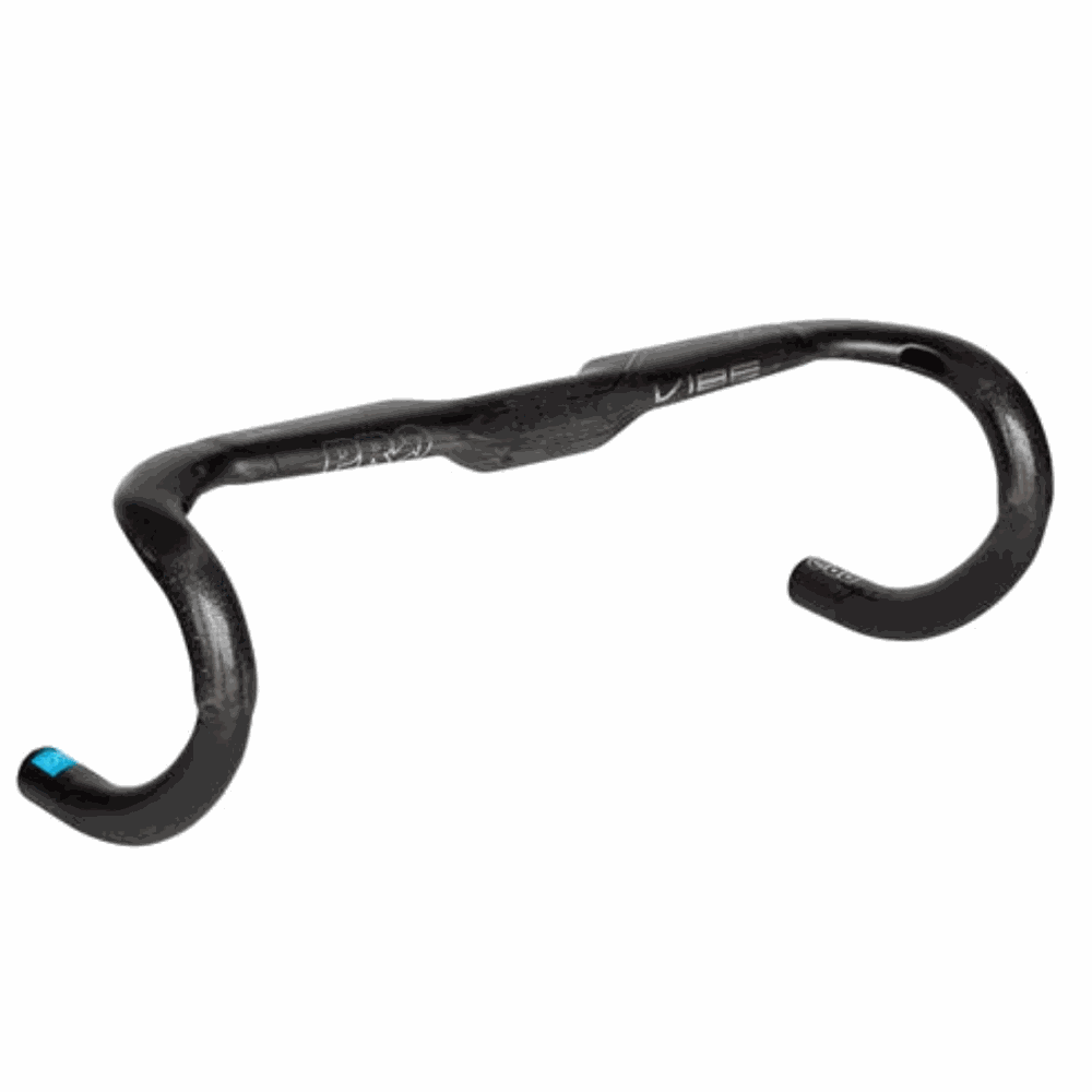 パーツ shimano pro vibe aero compact carbon 400 Guidão Shimano Pro Vibe Carbon Aero Compact 31.8x400mm Di2