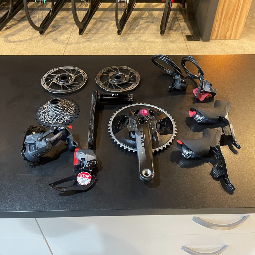 パーツ SRAM force etap axs Grupo de Peças Sram Original Force AXS 12v