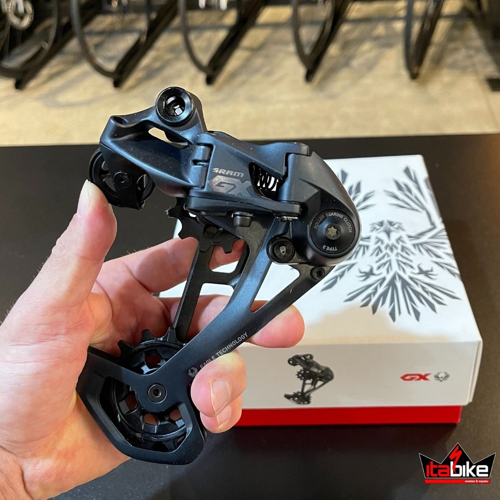 Câmbio Traseiro Sram Original GX Eagle 12 Vel. 52t Preto Lunar
