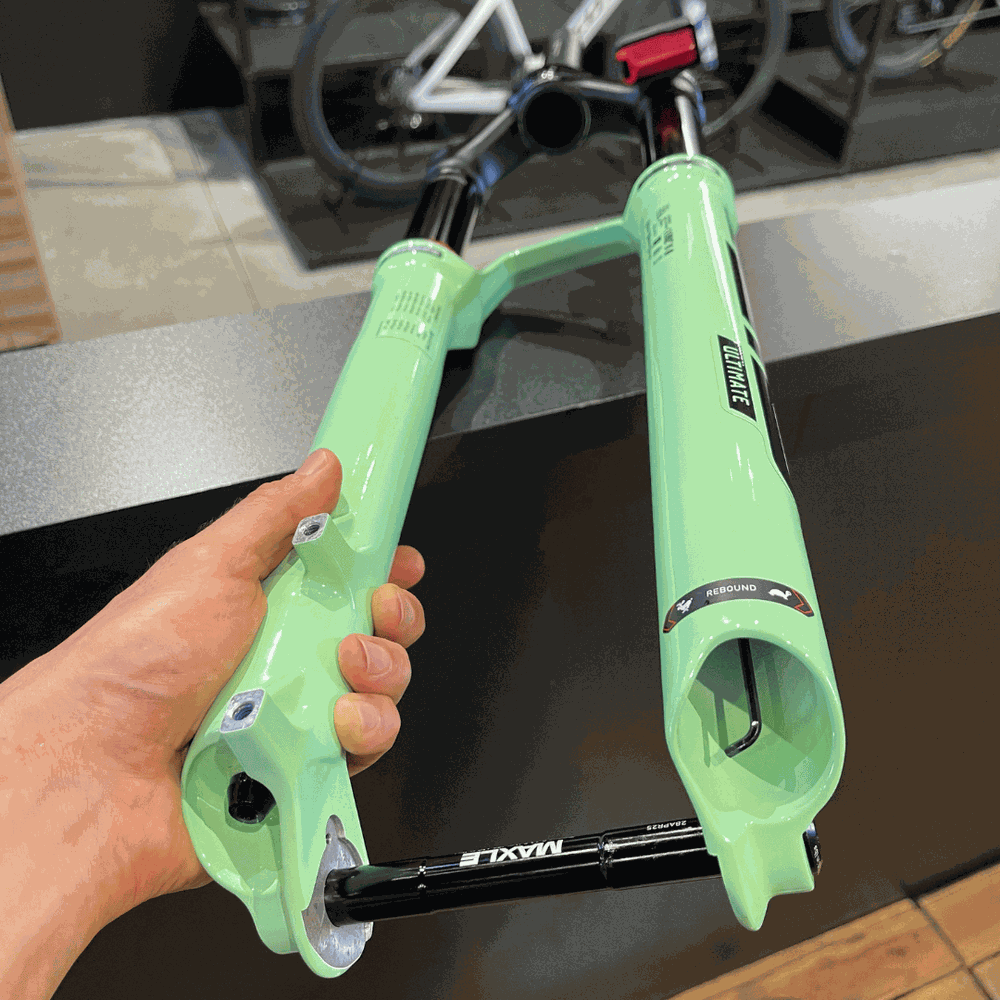 Garfo de Suspensão RockShox Sid Ultimate Flight Attendant 120mm Verde