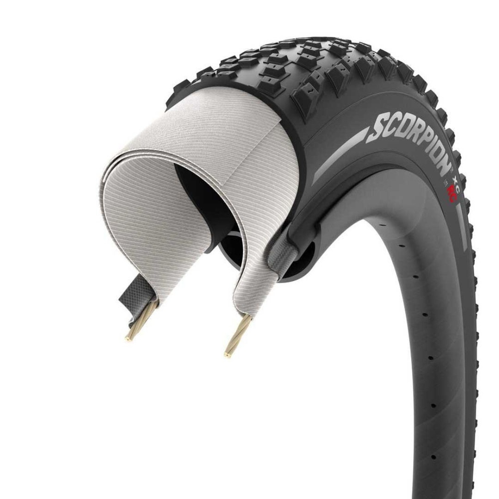 Pneu MTB PIRELLI Scorpion XC RC Lite Tubeless cinza