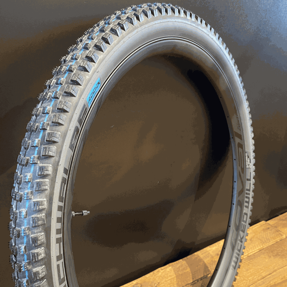 Pneu MTB SCHWALBE WICKED WILL Super Ground Cinza 2.4 Tubeless