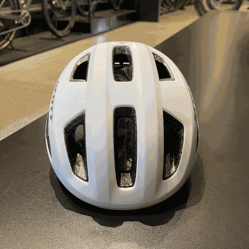 Capacete Scott Supra Plus Branco C/Mips