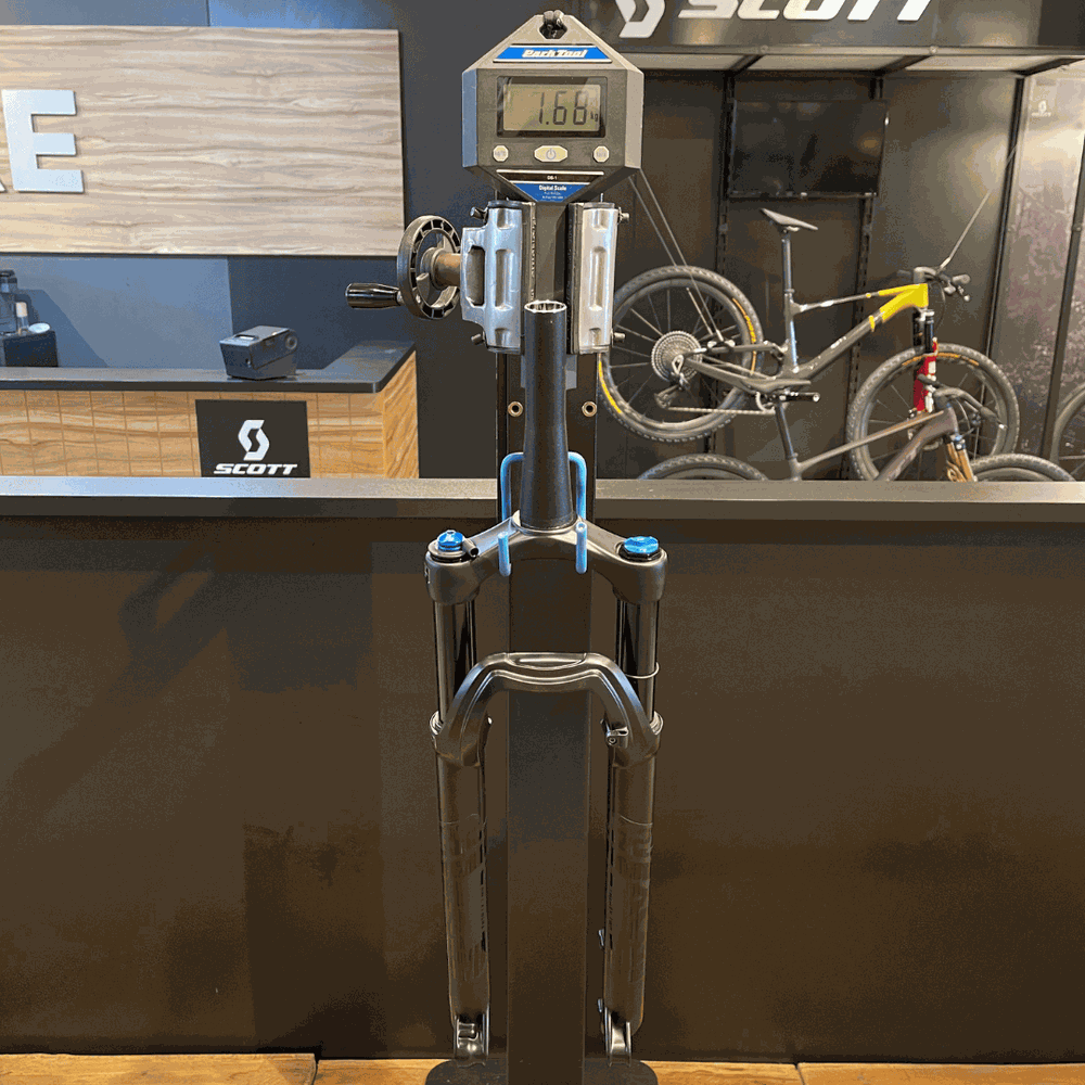 Suspensão FOX Rhythm 100mm — Garfo 32 Preto | Itabike