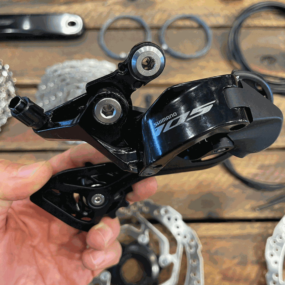 パーツ SHIMANO 105 & ULTEGRA Grupo de Peças Shimano Original 105 Mecânico de 12 Velocidades