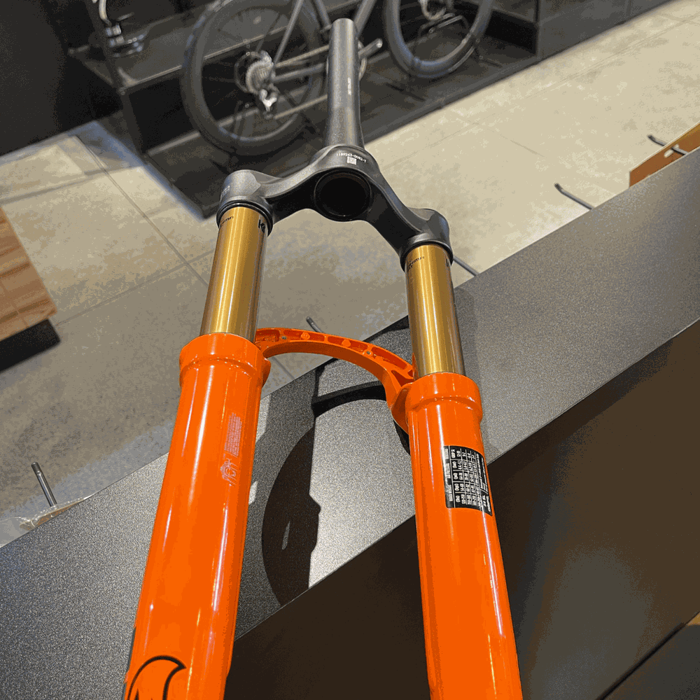 Garfo de Suspensão Fox Kashima Original 34 Laranja 120mm 2026