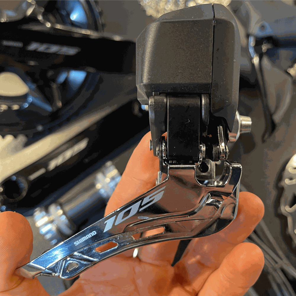 Grupo de Peças Shimano Original 105 Di2 Eletrônico de 12 velocidades