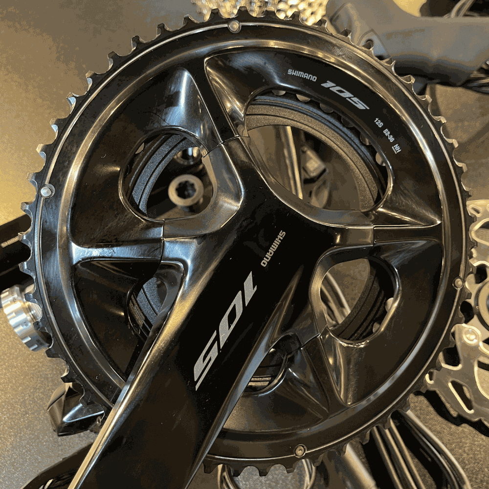 Grupo de Peças Shimano Original 105 Di2 Eletrônico de 12 velocidades