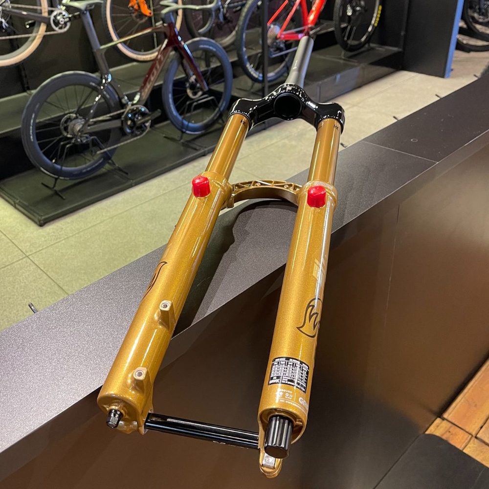Garfo de Suspensão Fox Kashima Original 36 Gold 160mm