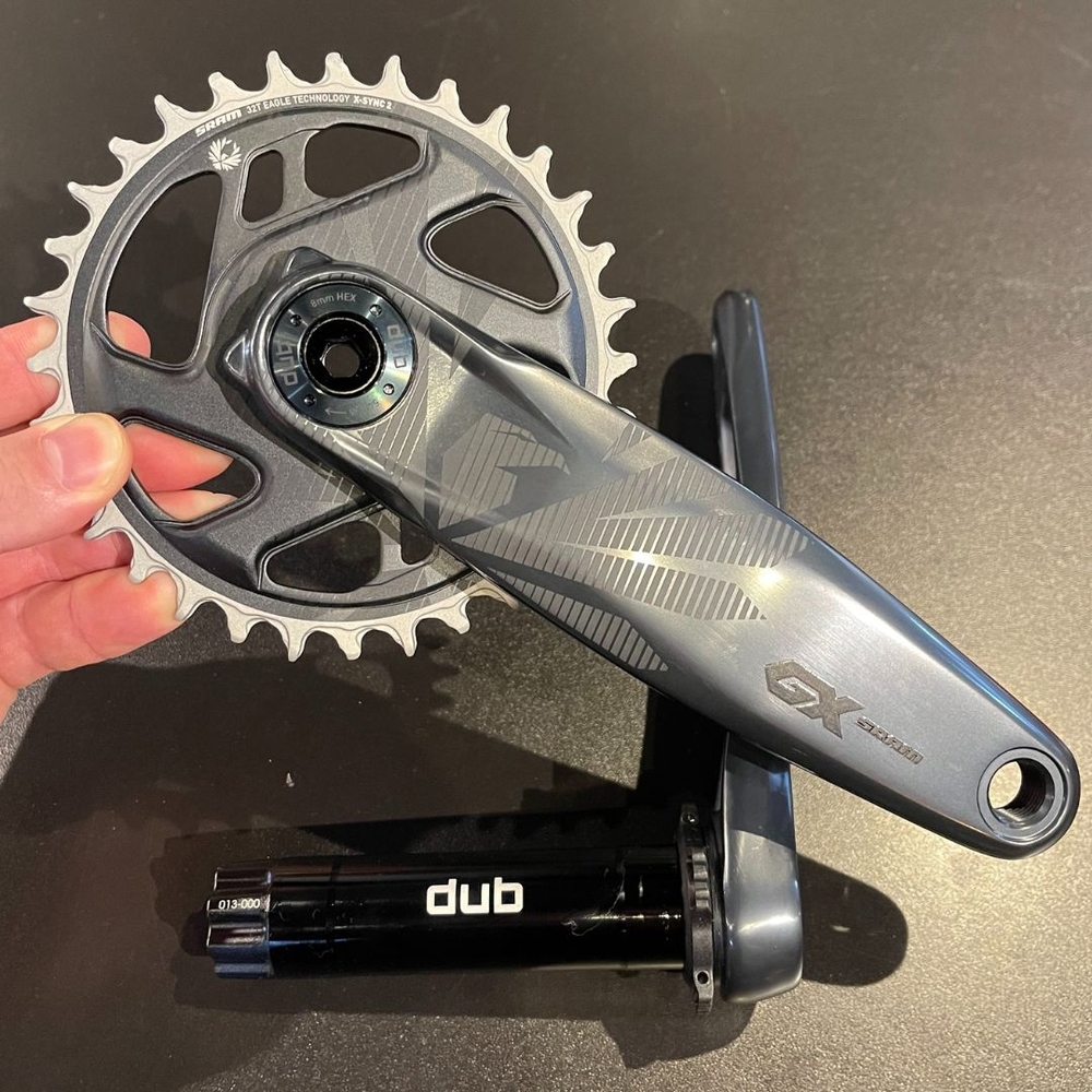 Grupo de Peças Sram Original GX Eagle Preto Lunar