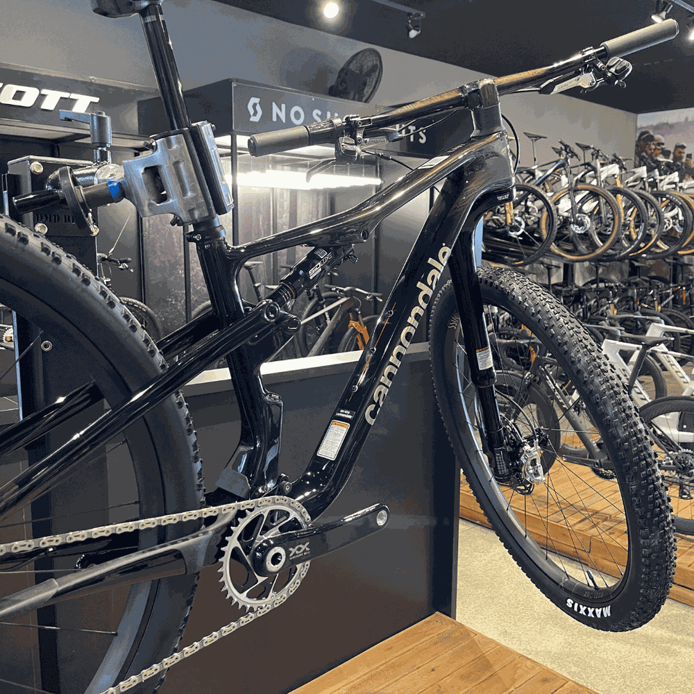 Bicicleta CANNONDALE Scalpel LAB71 preta carbono