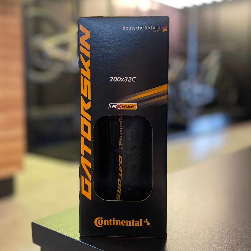 CONTINENTAL GATORSKIN ブラック/700X25C 2セット Pneu de Bicicleta Continental Gatorskin 700x25 - Bike Point