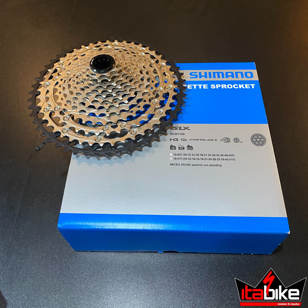 Cassete Original Shimano SLX 12 Velocidades CS M7100