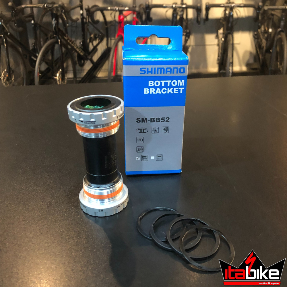 Movimento Central Shimano SM BB52 Hollowtech Integrado