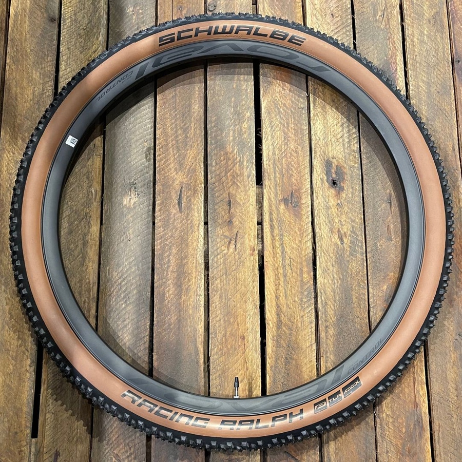 Pneu Schwalbe Tubeless Racing Ralph Bege
