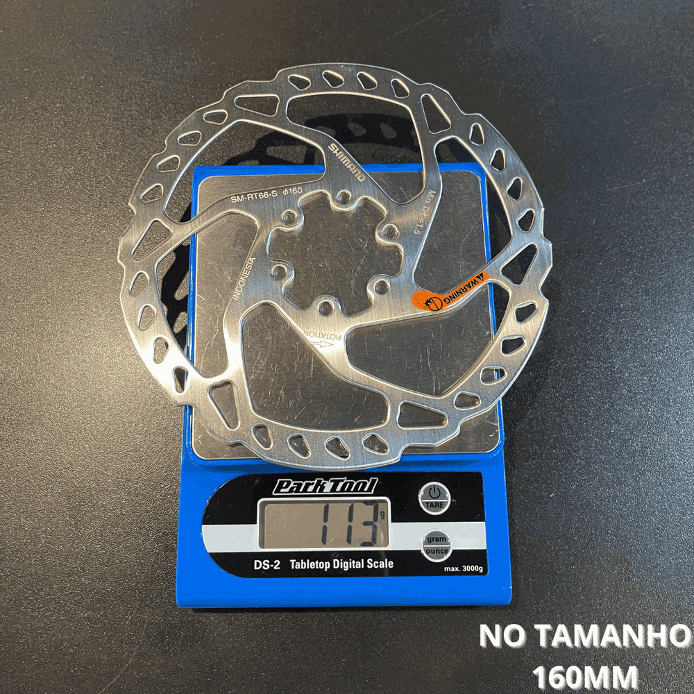 Rotor Shimano Para Freio A Disco SM RT66