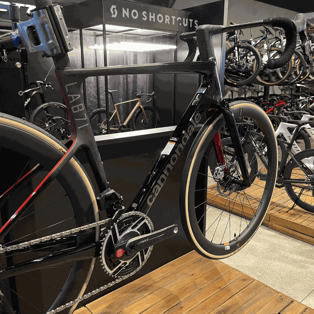 Bicicleta CANNONDALE SuperSix EVO LAB71 preta carbono