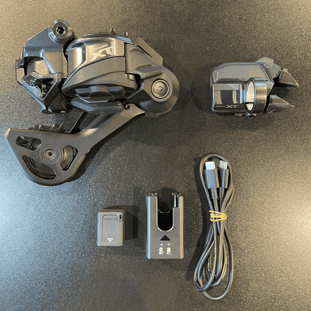 KIT de Upgrade Shimano Original Deore XT M8250 Di2 Eletrônico de
